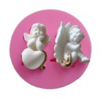 Καλούπι σιλικόνης, Αγγελάκια, 7,9×7,9cm