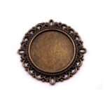 Κρεμαστά μεταλλικό Antique Round Ø20mm, 2 τεμ.