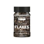 Φύλλα μεταλλικά Nιφάδες χρωματιστές Pentart 100 ml, Black Gold