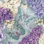 Χαρτοπετσέτα για decoupage 1 τεμ., Milkweed Butterflies