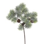 Κλαδί ελάτου με κουκουνάρια, 40cm