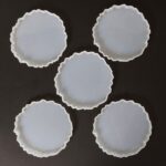 Καλούπι σιλικόνης γεώδης λίθος στρογγυλός, 13x13x1cm, 1 τεμ.