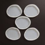 Καλούπι σιλικόνης γεώδης λίθος στρογγυλός, 13x11x1cm, 1 τεμ.