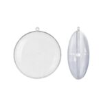 Μενταγιόν διαφανές Plexiglass Ø10cm