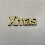 Ξύλινο διακοσμητικό x'mas 5cm x 1,5cm
