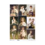 Ριζόχαρτο ITD, 30x40cm, Πορτραίτα με κορίτσια