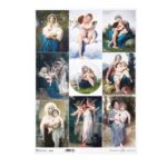 Ριζόχαρτο ITD, 30x40cm, Πορτραίτα με μητέρες και αγγέλους