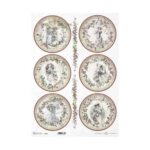 Ριζόχαρτο ITD, 30x40cm, Βικτωριανά Χριστούγεννα