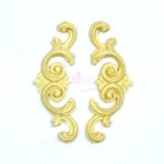 Διακοσμητικά στοιχεία 2 τεμ. 12,5Χ4 εκ.