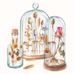 Χαρτοπετσέτα για decoupage, 1τεμ, Potpourri Bell Jars