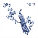 Χαρτοπετσέτα για decoupage, 1τεμ, Royal Peacock