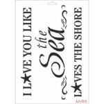 Stencil AS Serie 605