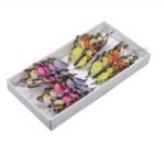 Διακοσμητική πεταλούδα σε σύρμα 5cm