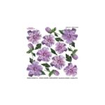 Τυπωμένo φύλλο-Ζελατίνη για Sospeso STS2.07 , Purple flower