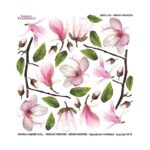Τυπωμένo φύλλο-Ζελατίνη για Sospeso STS5.06, BRANCH MAGNOLIA