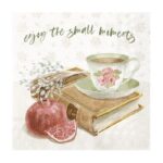 Χαρτοπετσέτα για decoupage, Enjoy the moments, 1 τεμ.