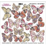 Διαφάνεια για Sospeso 16x17cm, Mini Scrap Red Butterfly, MS06