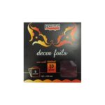 Μεταλλικά Φύλλα 3D Metallic Pentart Bordeaux, 5τεμ , 14x14cm