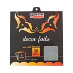 Μεταλλικά Φύλλα Holographic Pentart Frozen 14x14cm, 5τεμ