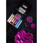 Rub-on pigment Chrome Effect (μεταλλικό εφέ) Pentart 0,5 gr, Magenta