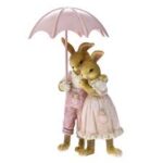 Λαγοί με ομπρέλα 8,5x4,5x14εκ.