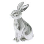 Ασημί λαγός 10.5x6x16 εκ.