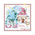 Χαρτοπετσέτα για Decoupage, Νάνοι και χριστουγεννιάτικο σπίτι, 1τεμ.