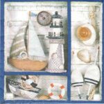 Χαρτοπετσέτα για Decoupage, welcome on board, 1 τεμ.