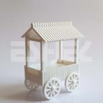 Καρότσι με σκεπή μινιατούρα 1/50