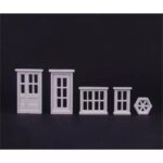 Σετ μινιατούρες πόρτες και παράθυρα