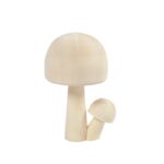 Μανιτάρια ξύλινα, 8.5×5.5cm