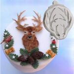 Καλούπι σιλικόνης, Κέρατα ταράνδου, 9×7.5cm