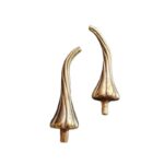 Κοτσάνι κολοκύθας μεταλλικό μεσαίο , 4,5cm