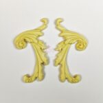 Διακοσμητικά στοιχεία 2 τεμ. 9Χ5,5 εκ.