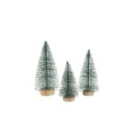 Χριστουγεννιάτικα δέντρα μίνι, 3 τεμ.