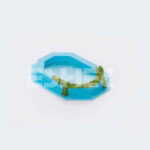 Γεωμετρική πισίνα μινιατούρα 1/50