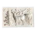 Καλούπι σιλικόνης 45x75mm, Χριστουγεννιάτικη διακόσμηση