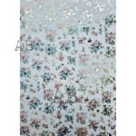 Ριζόχαρτο με χρύσωμα AB Studio, 21x29cm, Μίνι λουλούδια, AB0004z