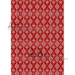 Ριζόχαρτο AB Studio, 21x29cm, Κόκκινη ταπετσαρία, AB0434