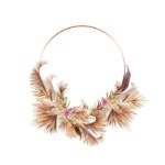 Χαρτοπετσέτα για decoupage, 1τεμ, Στεφάνι με φτερά