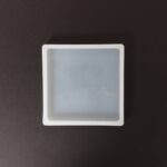 Καλούπι σιλικόνης πλακάκι-σουβέρ τετράγωνο, 10,5×10,5x1cm