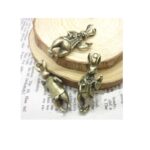 Μεταλλικό Λαγουδάκι , 37x16x7mm, 1 τεμ.