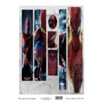 Ριζόχαρτο NCF για Decoupage 30x40cm, Λαμπάδα Spiderman / NCF319