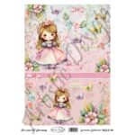 Ριζόχαρτο Artistic Design για Decoupage Α4, Little Princess / MRS495