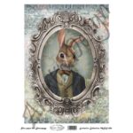 Ριζόχαρτο Artistic Design για Decoupage Α4, Mr Rabbit / MRS501