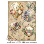 Ριζόχαρτο Artistic Design για Decoupage Α4, Hot air Balloons / MRS537