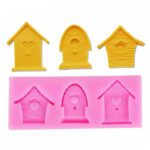 Καλούπι σιλικόνης, Σπιτάκια, 11.5×4.5cm