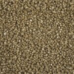 Χοντρή άμμος χρωματιστή με γκλίτερ 2-3mm, 250gr, Λευκό Χρυσό