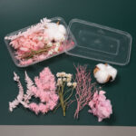 Αποξηραμένα λουλούδια για Ρητίνη, Ροζ και λευκά