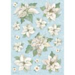 Ριζόχαρτο Stamperia 21X29cm, Poinsettia